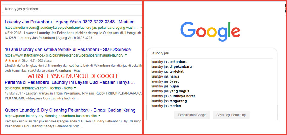 Teknik SEO untuk Laundry di Pekanbaru
