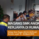 Para Peserta Magang SMK Pekanbaru Online dari Rumah Saja Prakteknya