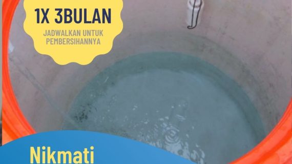 Tukang Cuci Toren Air 1000 Liter dengan Cara Kuras Agar Bersih