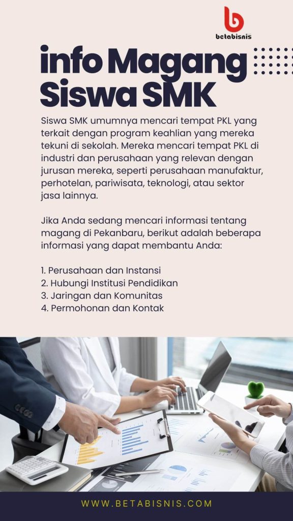 info Magang Siswa SMK Pekanbaru